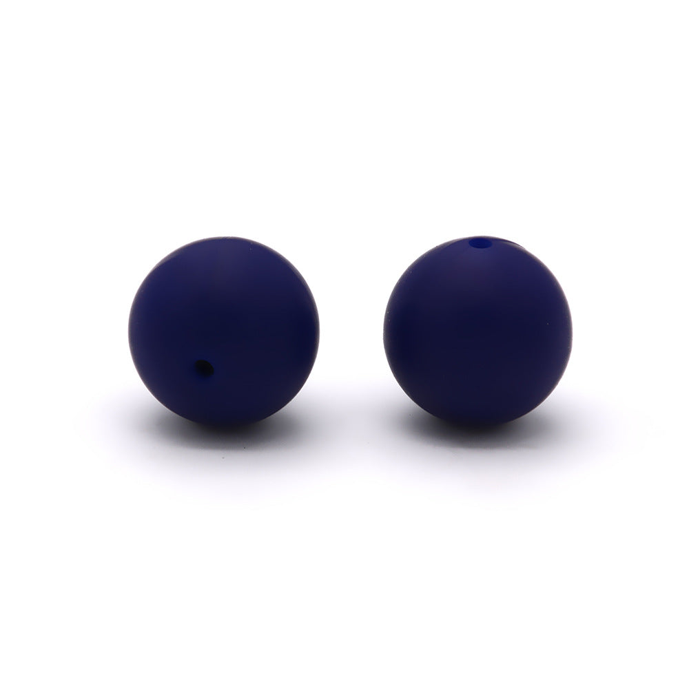 Cuentas redondas de silicona molar de 12 mm de 200pcs de 12 mm